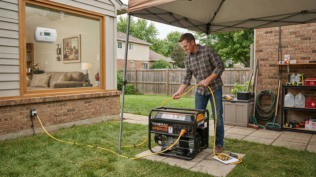 Safe generator testing before storm season